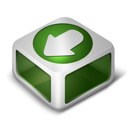 Download Green Icon, Download Green,Iconfinder,System
