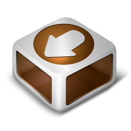 Download Orange Icon, Download Orange,Iconfinder,System