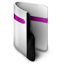 Folder Purple Icon, Folder Purple,Iconfinder,System