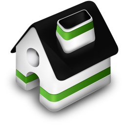 Home Green Icon, Home Green,Iconfinder,System