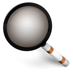 Magnify Orange Icon, Magnify Orange,Iconfinder,System