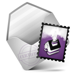 Mail Purple Icon, Mail Purple,Iconfinder,System