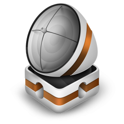 Search Orange Icon, Search Orange,Iconfinder,System