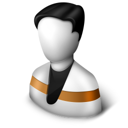 User Orange Icon, User Orange,Iconfinder,System
