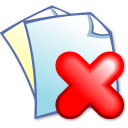 editdelete Icon, editdelete,Kde for Kids Actions,System,