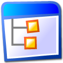 view tree Icon, view tree,Kde for Kids Actions,System,