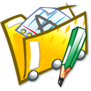 folder doc Icon, folder doc,Kde for Kids Filesystems,System,
