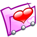 folder favorites Icon, folder favorites,Kde for Kids Filesystems,System,