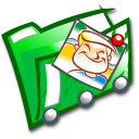 folder image Icon, folder image,Kde for Kids Filesystems,System,