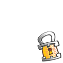 lockoverlay Icon, lockoverlay,Kde for Kids Filesystems,System,