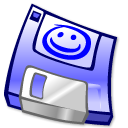 3floppy unmount Icon, 3floppy unmount,Kids Icons,System,