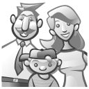 Agt family off Icon, Agt family off,Kids Icons,System,