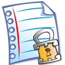 File locked Icon, File locked,Kids Icons,System,
