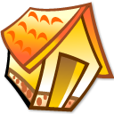Folder home Icon, Folder home,Kids Icons,System,
