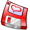 K floppy Icon, K floppy,Kids Icons,System,