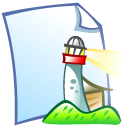 Netscape doc Icon, Netscape doc,Kids Icons,System,