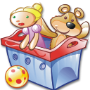 Package toys Icon, Package toys,Kids Icons,System,
