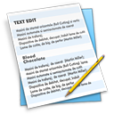 Text editor Icon, Text editor,Layered System,System