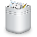 Trash full Icon, Trash full,Layered System,System