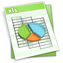XLS filetype Icon, XLS filetype,Layered System,System