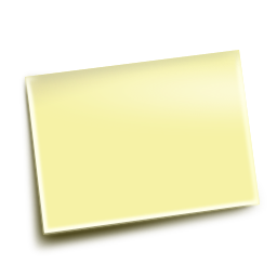 Sticky Note Icon, Sticky Note,Longhorn R2,System,