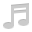 Music Simple Icon, Music Simple,MINIUM XP,System,http://RADE8.deviantart.com/art/MINIUM-XP-15118993