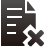 File delete Icon, File delete,Mini 1,System