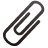 Paperclip Icon, Paperclip,Mini 1,System