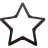 Star empty Icon, Star empty,Mini 1,System