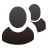 Users Icon, Users,Mini 1,System