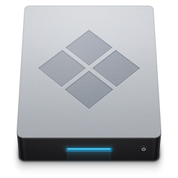 Device Boot Camp External Icon, Device Boot Camp External,Minium2,System