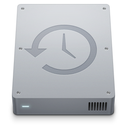 Device Time Machine Internal Icon, Device Time Machine Internal,Minium2,System