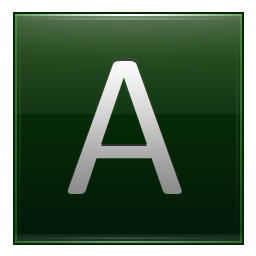 Letter A dg Icon, Letter A dg,Multipurpose Alphabet,System