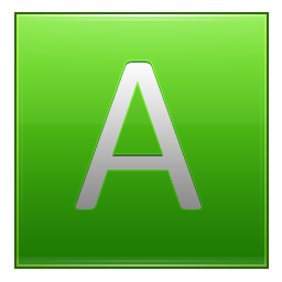 Letter A lg Icon, Letter A lg,Multipurpose Alphabet,System