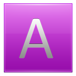 Letter A pink Icon, Letter A pink,Multipurpose Alphabet,System