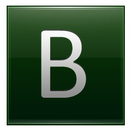 Letter B dg Icon, Letter B dg,Multipurpose Alphabet,System
