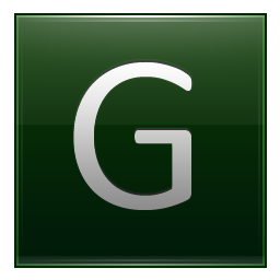 Letter G dg Icon, Letter G dg,Multipurpose Alphabet,System