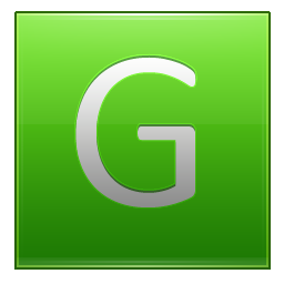 Letter G lg Icon, Letter G lg,Multipurpose Alphabet,System