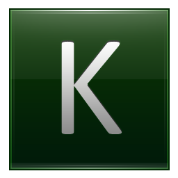 Letter K dg Icon, Letter K dg,Multipurpose Alphabet,System