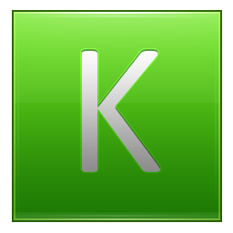 Letter K lg Icon, Letter K lg,Multipurpose Alphabet,System