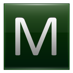 Letter M dg Icon, Letter M dg,Multipurpose Alphabet,System