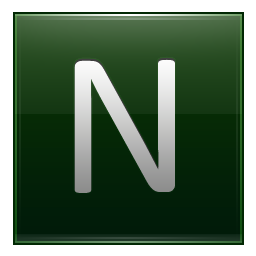 Letter N dg Icon, Letter N dg,Multipurpose Alphabet,System