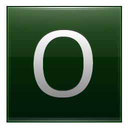 Letter O dg Icon, Letter O dg,Multipurpose Alphabet,System