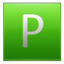 Letter P lg Icon, Letter P lg,Multipurpose Alphabet,System