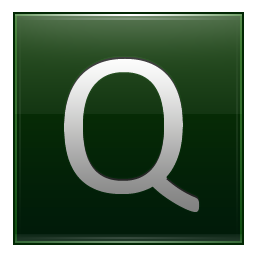 Letter Q dg Icon, Letter Q dg,Multipurpose Alphabet,System