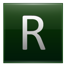 Letter R dg Icon, Letter R dg,Multipurpose Alphabet,System