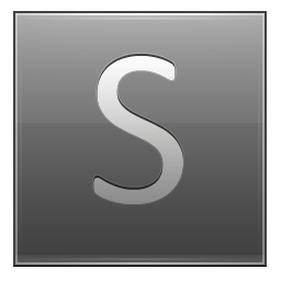 Letter S grey Icon, Letter S grey,Multipurpose Alphabet,System