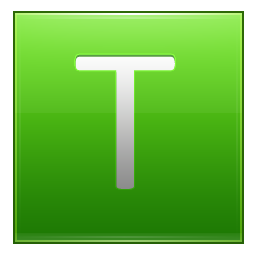 Letter T lg Icon, Letter T lg,Multipurpose Alphabet,System
