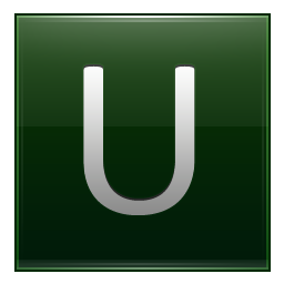 Letter U dg Icon, Letter U dg,Multipurpose Alphabet,System