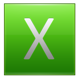 Letter X lg Icon, Letter X lg,Multipurpose Alphabet,System